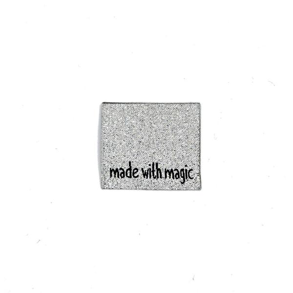 Weblabel Made with Magic Silber